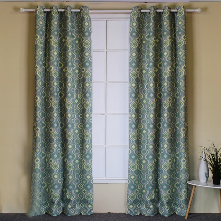 European Style Home Design Curtains Blackout Fancy Window Curtain