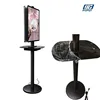 Double sided poster frame charging station power bank