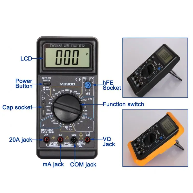 Digital Multimeter M890d/890b+ Digital Multimeter Buy Digital Multimeter,Sanwa Digital