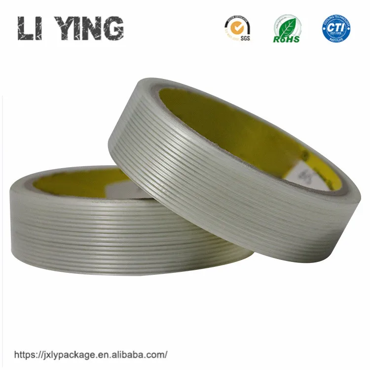 Liying Packaging Synthetic Rubber Coated Glass Fiber Reinforced Tape