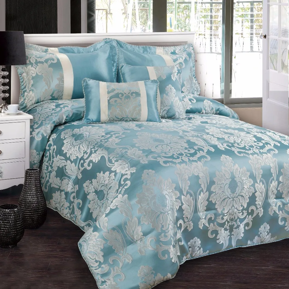 高品质豪华提花床上用品套装