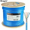 Solid Copper Cat7 Ethernet Cable LSzH (1000 Feet, Blue) - Low-Smoke Zero Halogen Jacket (Part# C7-500-BLUE )