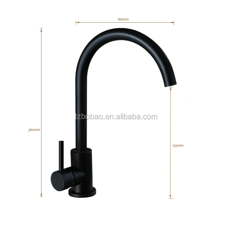 Suppliers CE Certification Low Arch DZR Brass Kitchen Faucet Black Grifos De Cocina