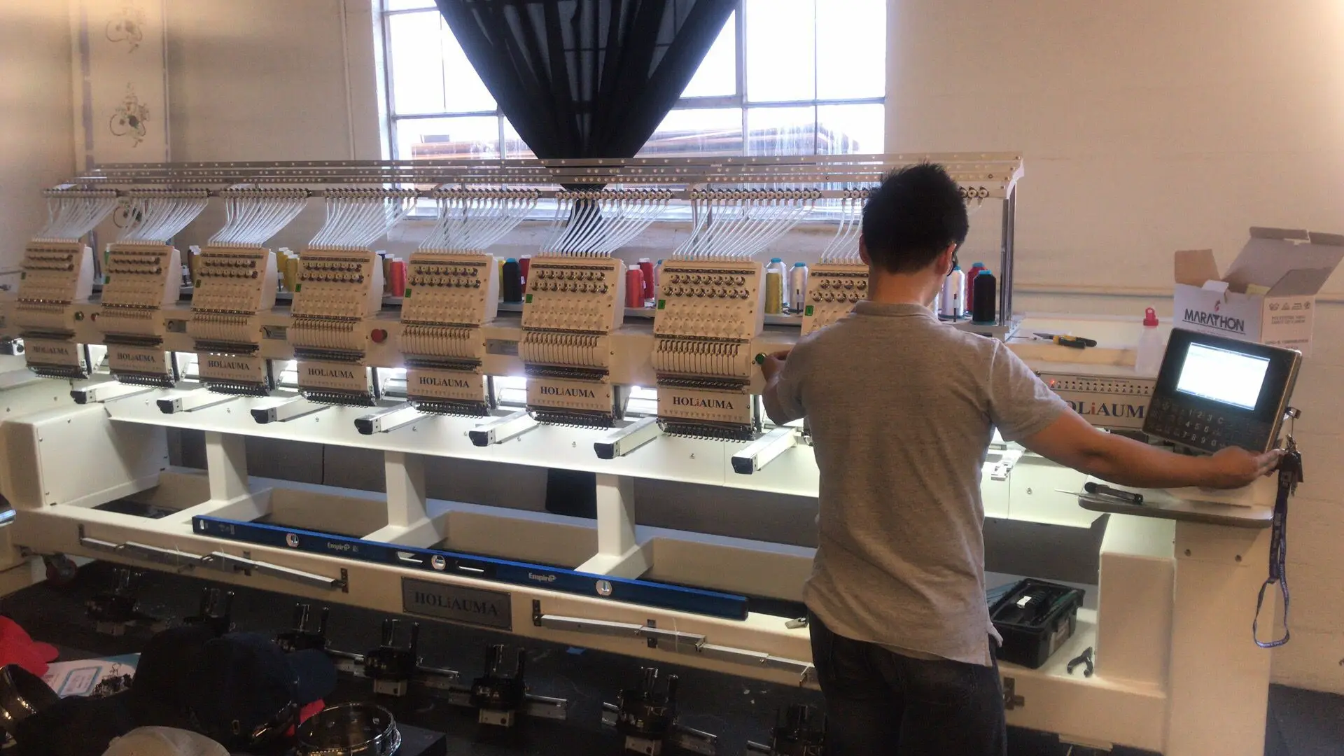 Tajima 12 Needles 6 Head Embroidery Machine Price,Holiauma 2018 6 Head