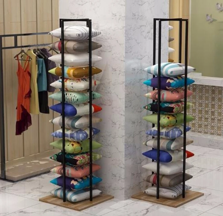 Metal Stand Pillow Display Racks For Retail Store Buy Metal Pillow
