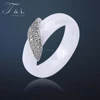 fashion high quality wholesale jewellery new design ladies ceramic finger ring
