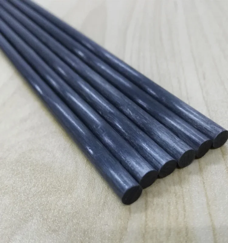 Composite Solid Epoxy Carbon Fiber Rod/ Graphite Carbon Fiber Rods
