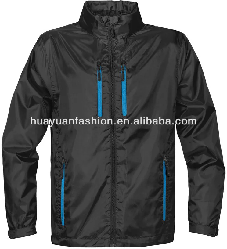 plus size nylon windbreaker