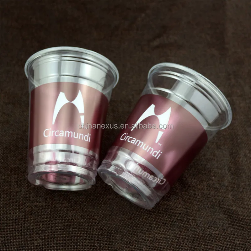 Disposable Pet Hard Plastic Milkshake Cup With Dome Lid Buy Plastic Disposable pet hard plastic milkshake cup with dome lid buy plastic