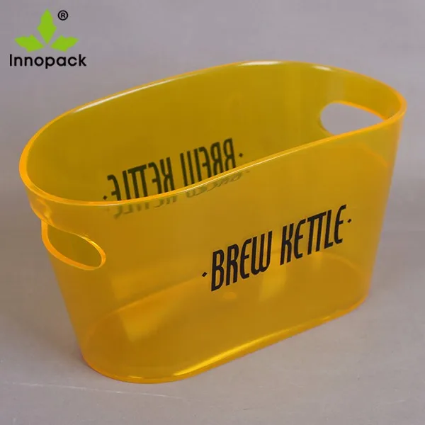 Hot Selling 12 Liter Clear Ps Plastic Ice Buckets Wholesale Buy Clear