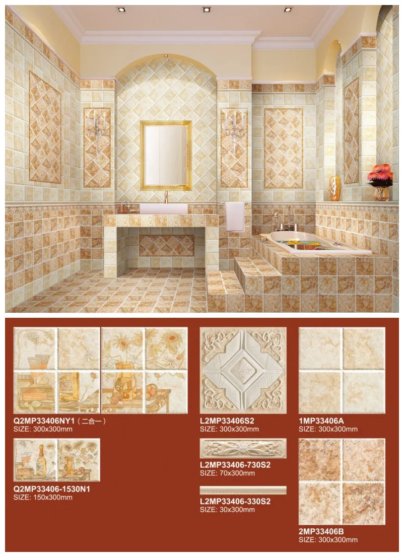 Discontinued Ceramic Floor Tile Non Slip Bathroom Tile Buy