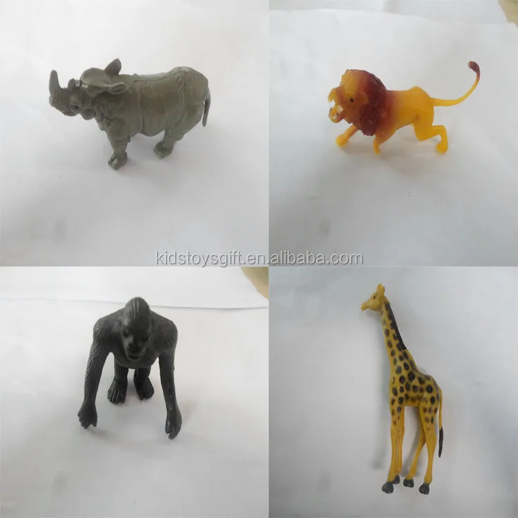 3d Cheaper High Quality Plastic Wild Animal Toy And Zoo Animal Toy Set