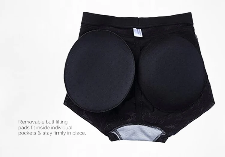 Junyan 88006 Low Waist Foam Padded Butt Enhancer Panties Underwear