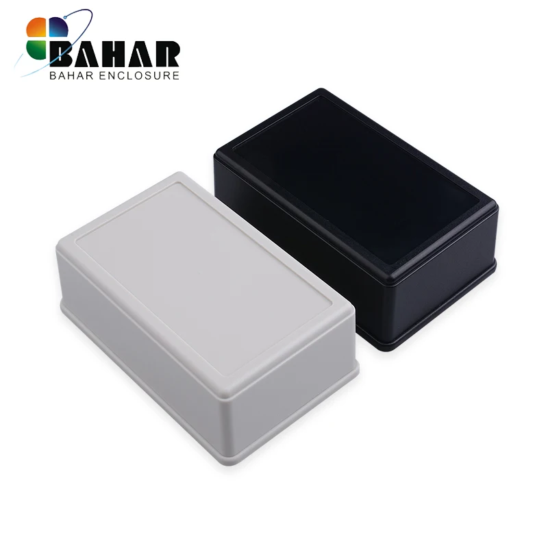 Gray and white ABS plastic desktop enclosure with high quality