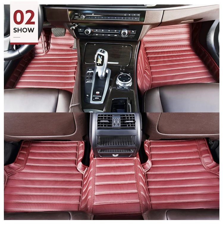 Luxury Non Slip All Weather Tech Floor Mats 7d Car Foot Mat Buy