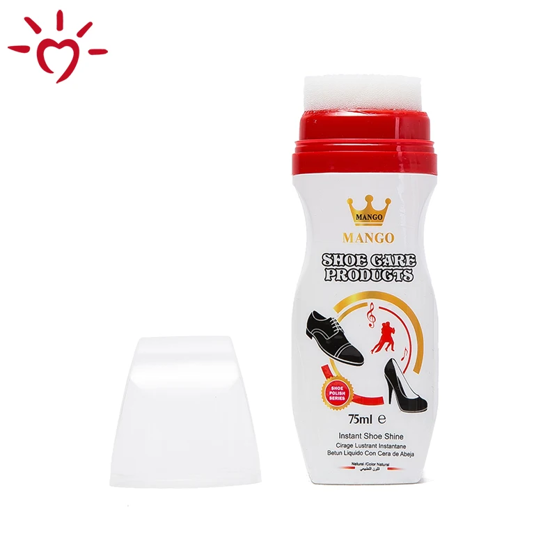Emulsifying wax shine cleaner shoe polish custom shoe cleaner with applicator