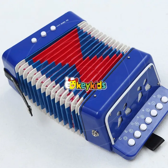 Wholesale Children Wooden Button Accordion Cheap Baby Wooden Button