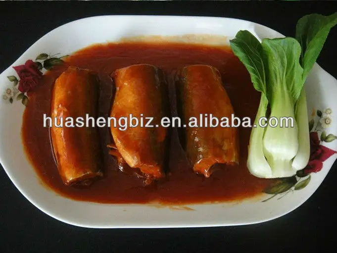 CANNED MACKEREL IN tomato sauce