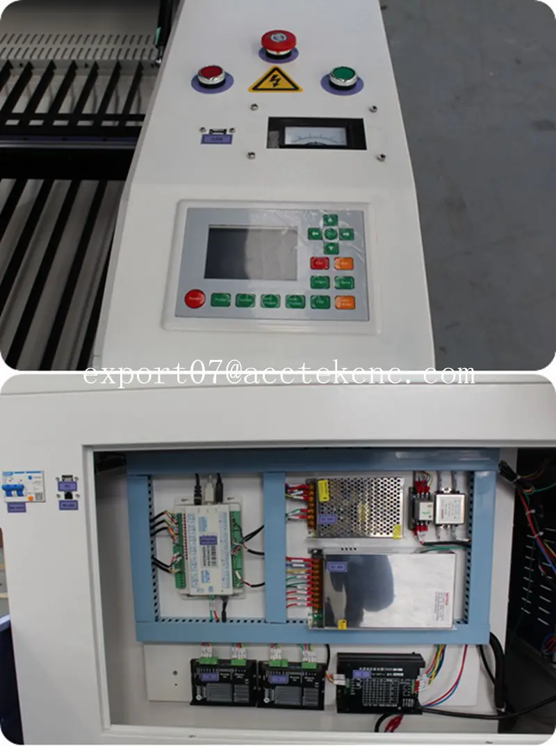 China 60W 80W 100W wood acrylic MDF fabric laser cutting machine/ 6090 co2 laser engraving machine