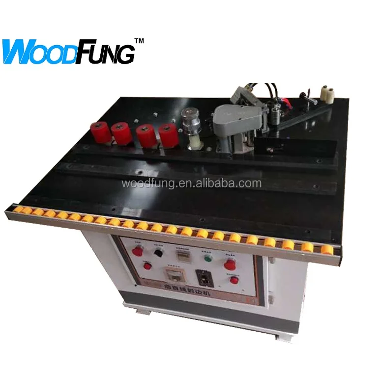 WF09 Wood PVC MDF Manual Curve Straight Line Edge Banding Machine