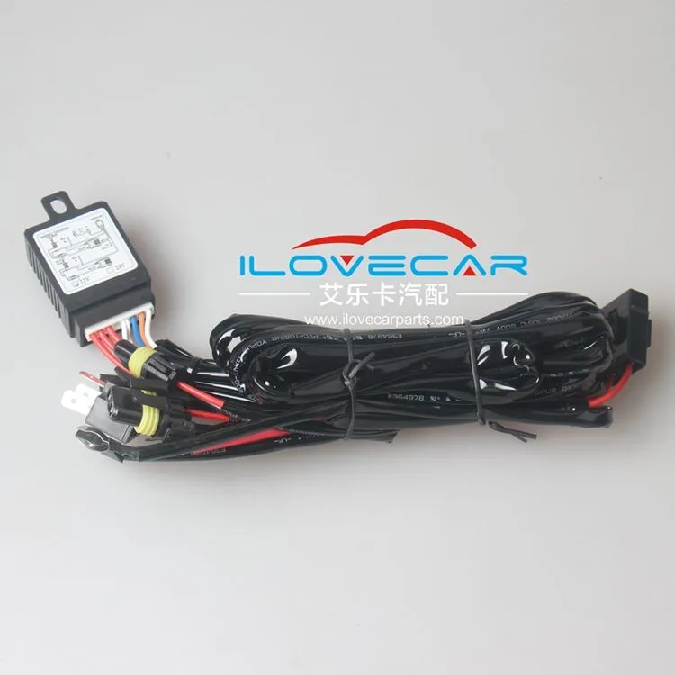 Details about  / 35W Car HID Bi-xenon H4-3 Hi//Lo Controller Fuse Relay Wire Wiring Harness