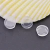 Round flat Silicone cushion pads for clip on earrings