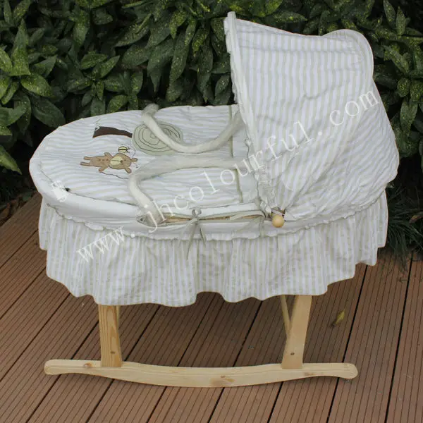 moses basket and stand set