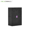 High End Black Fancy Cardboard OEM Custom Logo Watch Packaging Box Luxury Black Gift Card Box