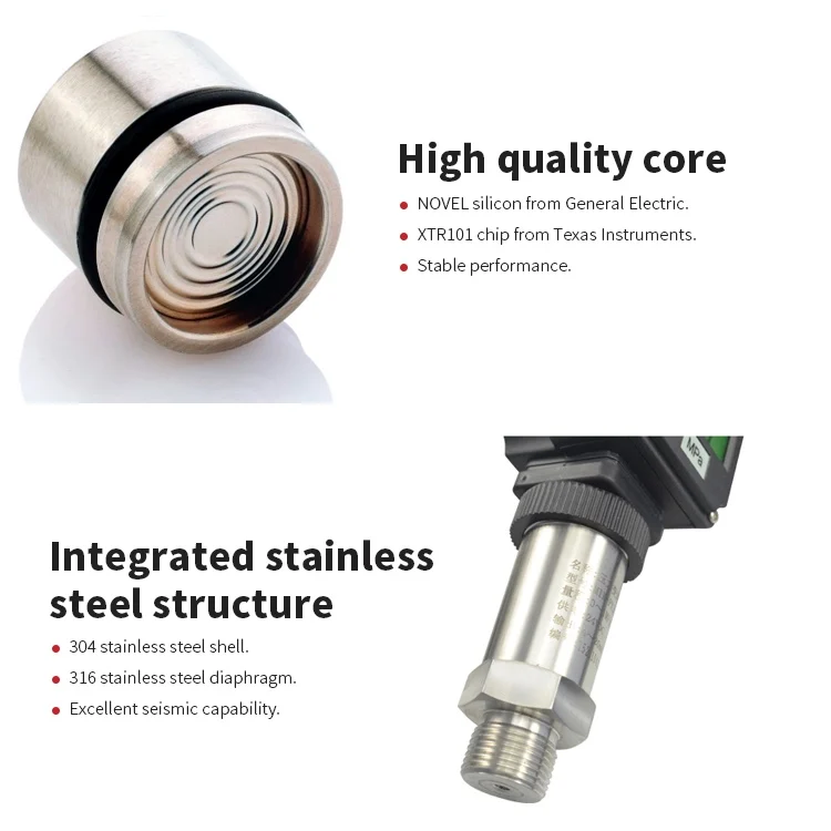 Asmik Digital Pressure Gauge Pressure Transmitter Pmp131/ Low Price Oil