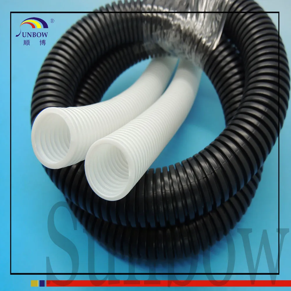 Pp/pe Flame Retardant Plastic Corrugated Pipe Cable Pipe Duct Tubing