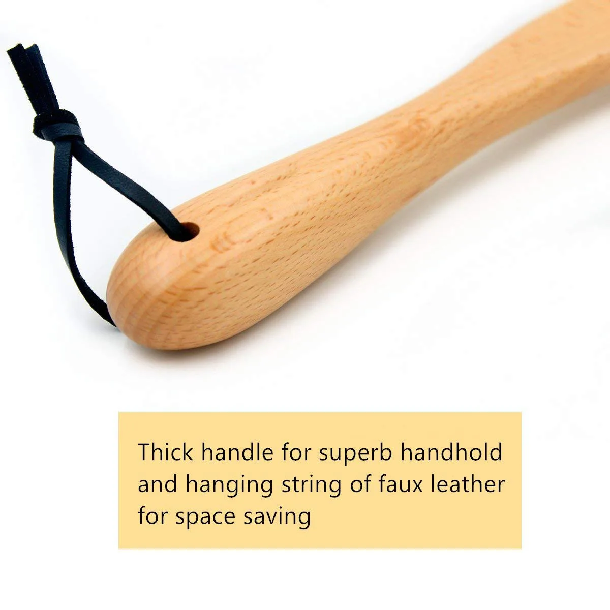 Wood Shoe Horn Horn Bamboo Shoehorn With Thick Handle,15 Inches Buy