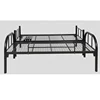 Functional knock down metal detachable bunk bed frame 2 single beds