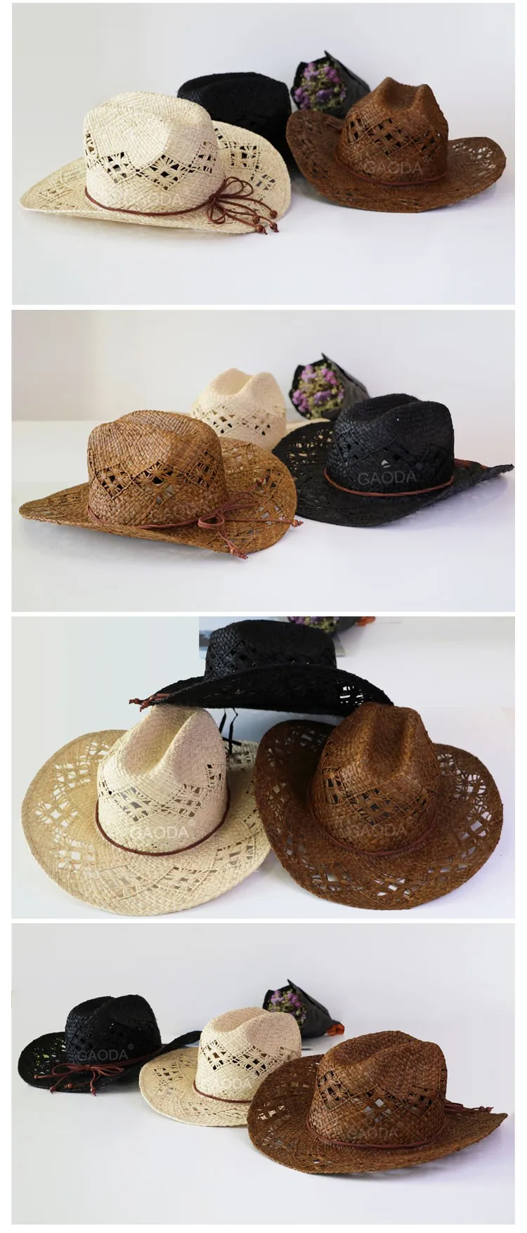 Bulk Cowboy Straw Hat Men Style Buy Straw Hat Men,Straw Hat Men Style