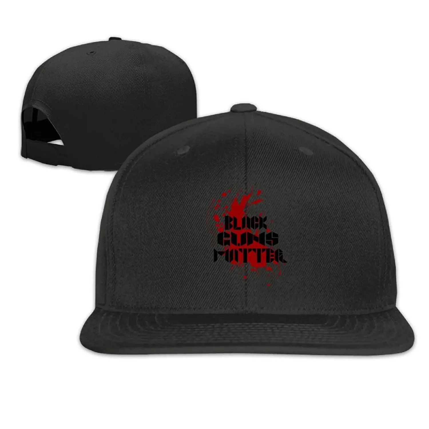 graphic flat bill hats