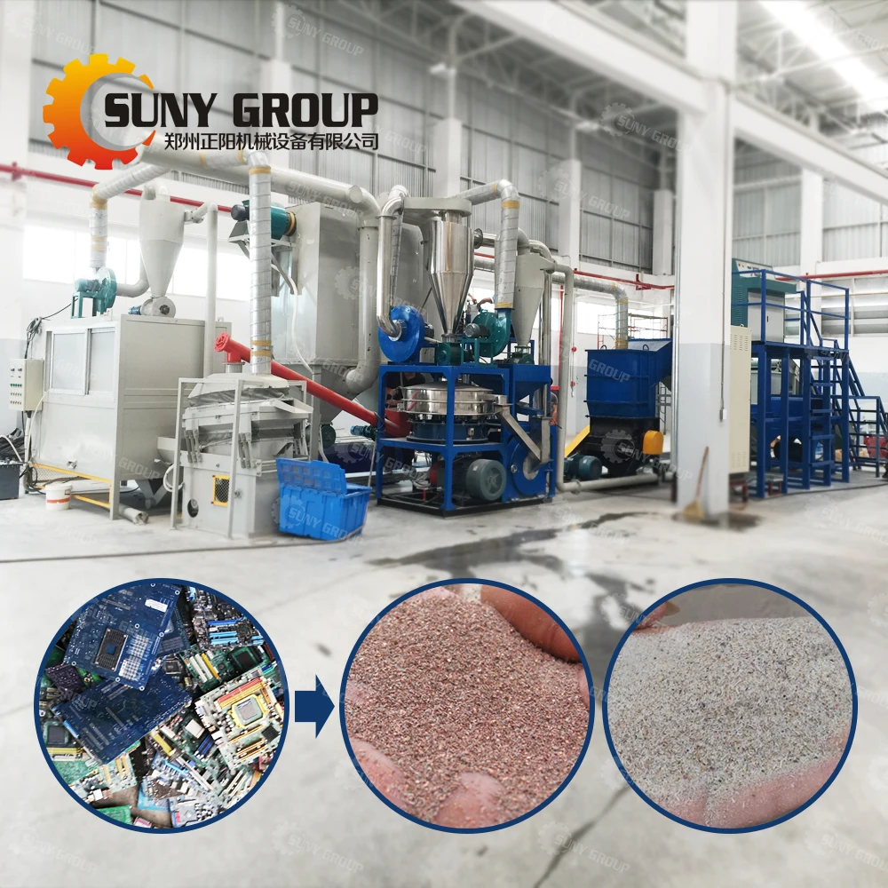 Dry Type Scrap Circuit Board Recycling Machine PCB Recycle Machine for Sale