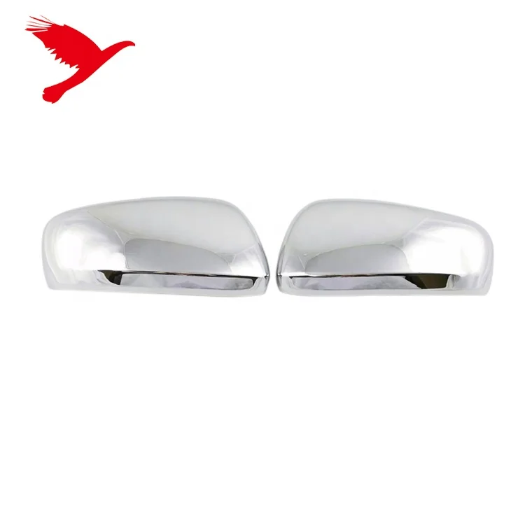 Abs Chrome Car Side Door Mirror Rear View Cover Cap Trim For Renault
