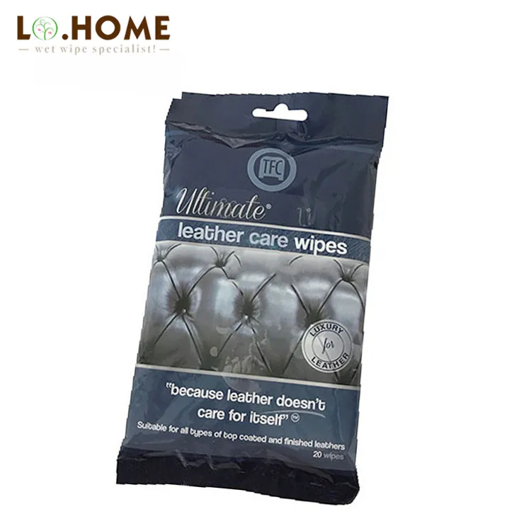 Factory Direct Custom Individually Packaged Leather Shoe Cleaning Wipes