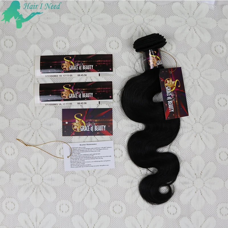 Custom Logo Hair Packing Adhesive Label Sticker For Hair Bundle Buy