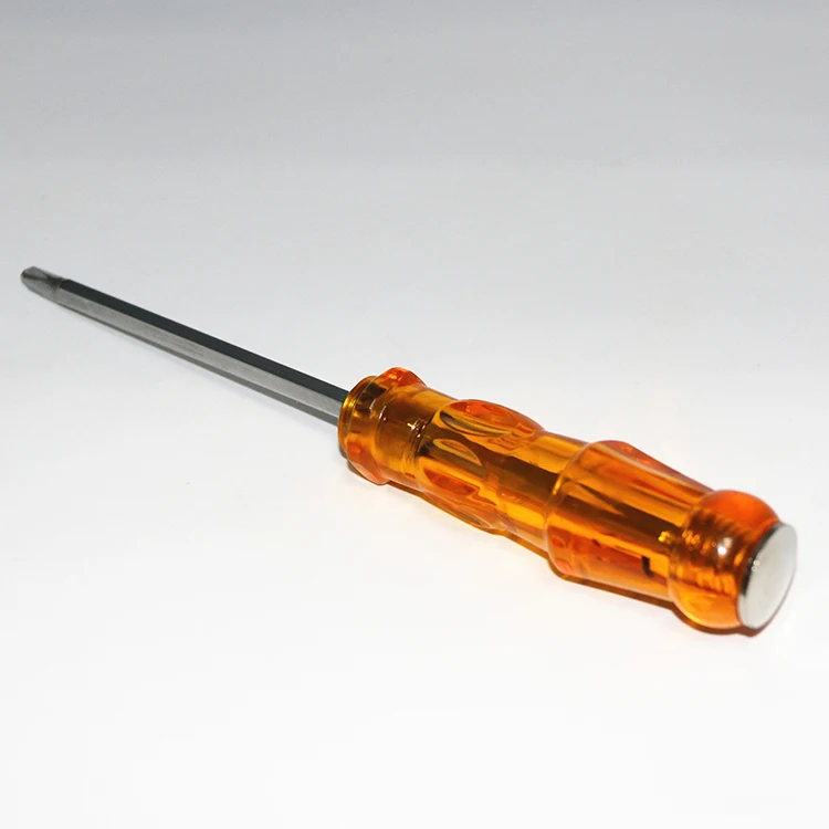 China Screwdriver With Crystal Pvc Handle Strong Carbon Steel