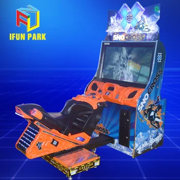 Arcade Machines Coin Pusher Snocross Motor Motorcycle Simulator Racing ...