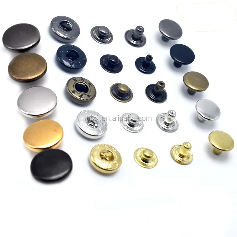 Ring Prong Custom Metal Snap Button For Jeans Garment Accessories Buy