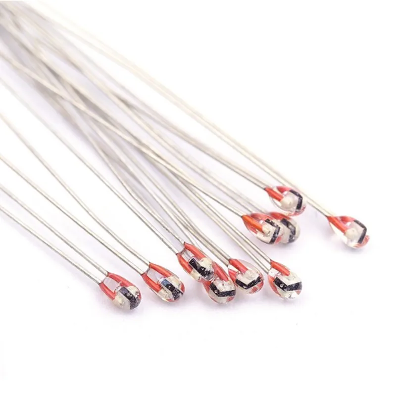 Custom Design Thermistor Gold Chip 10k 3935 Glass Sealing High Humidity