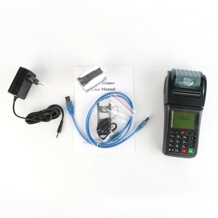 Goodcom 58mm mobile POS terminal , 3G WIFI Printer For Car Parking payment