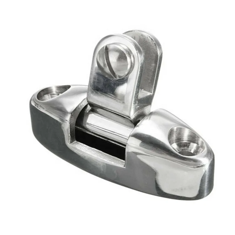 Universal Boat Bimini Top Swivel Deck Hinge Marine Grade 316 Stainless