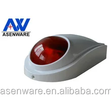NEW Outdoor Alarm Siren Strobe Sounder with Backup Battery