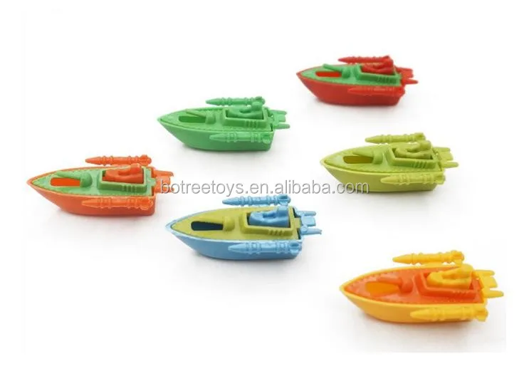 Small Warships Plastic Mini Promotional Cheap Toys Boats Wholesale