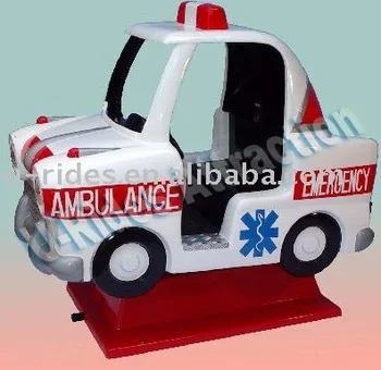 police car kiddie ride