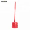 9122 long handle double hockey disposable toilet brush