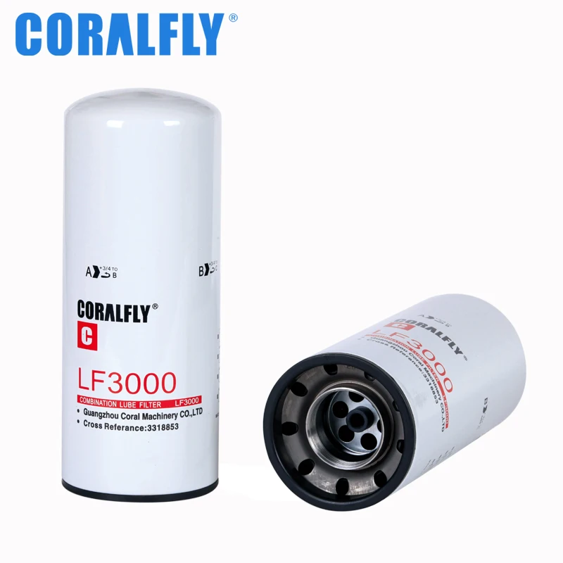 Coralfly Dualflow Lube Spinon Diesel Engine Oil Filter Lf3000 Buy
