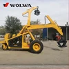 small three wheel grapple log loader with 1 ton load weight